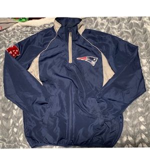 New England patriots zip up jacket